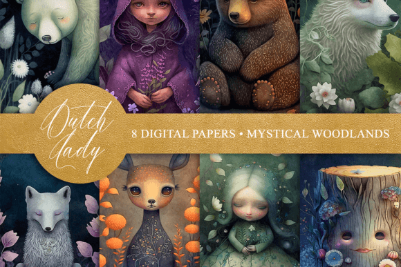 Download Mystical Woodland Digital Art Prints - Digital art prints Collection