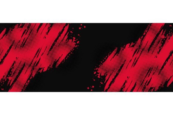 Download Red and Black Dirty Grunge Background - Black Collection