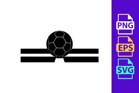 Download Black Soccer Ball on White Background Wi - Black Collection