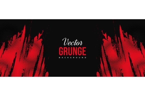 Download Red and Black Dirty Grunge Background - Black Collection